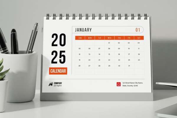 Calendrier de bureau